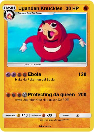 Pokemon Ugandan Knuckles