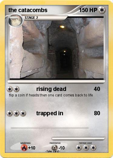 Pokemon the catacombs
