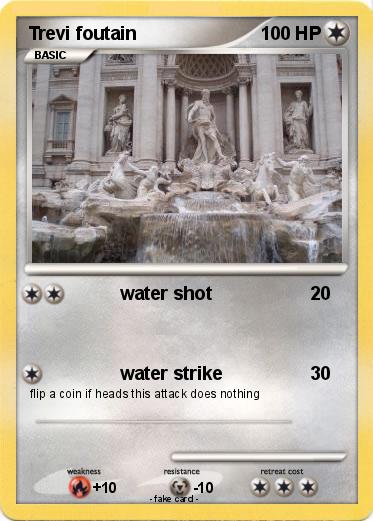 Pokemon Trevi foutain