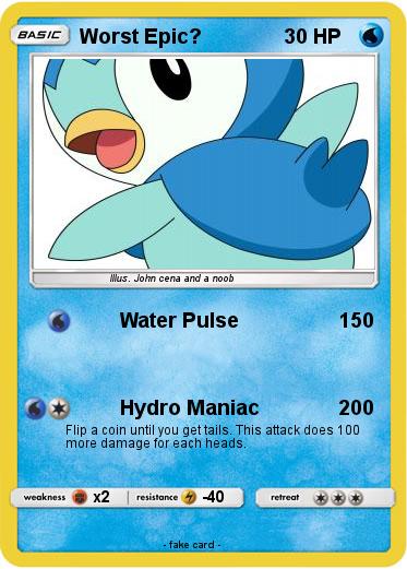 Pokemon Worst Epic?