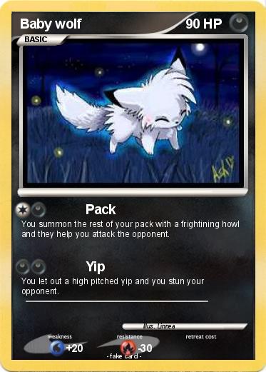 Pokémon Baby wolf 4 4 - Pack - My Pokemon Card
