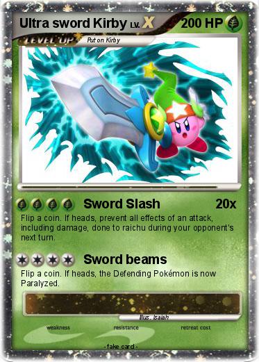 Pokemon Ultra sword Kirby