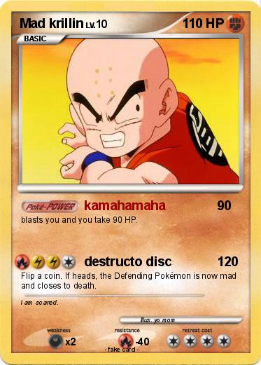 Pokemon Mad krillin