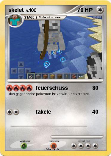 Pokemon skelet