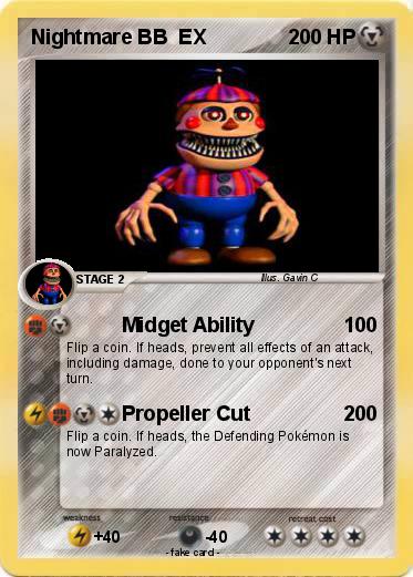 Pokemon Nightmare BB  EX