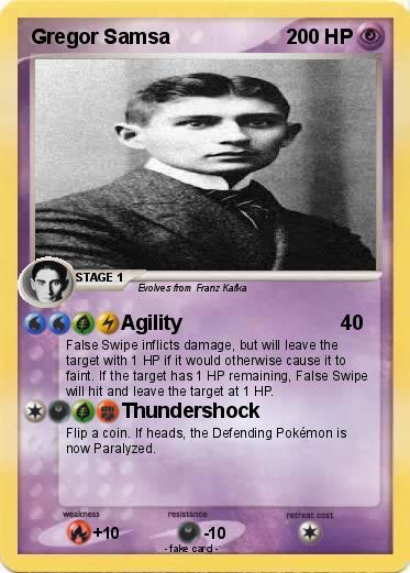 Pokemon Gregor Samsa