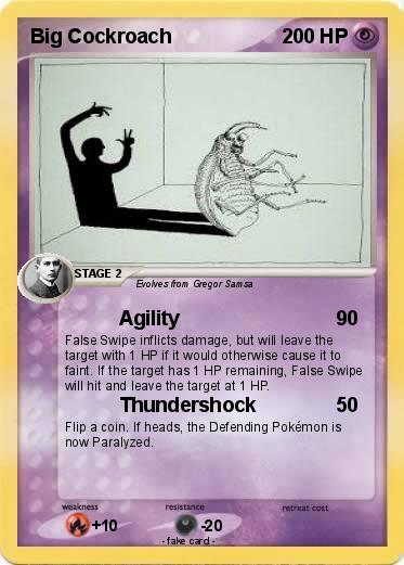 Pokemon Big Cockroach