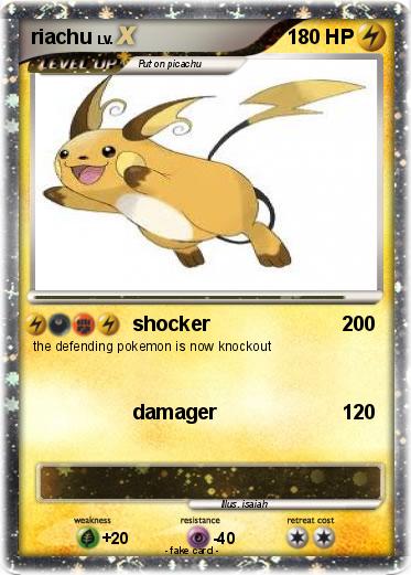 Pokemon riachu
