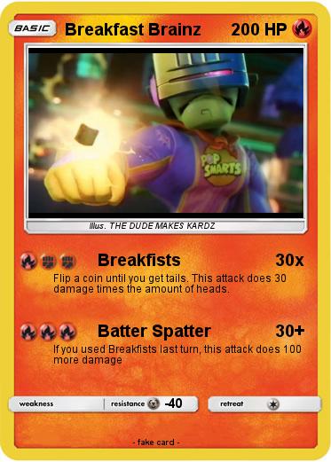 Pokemon Breakfast Brainz
