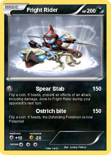 Pokemon Fright Rider