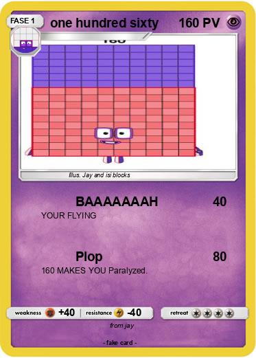 Pokemon one hundred sixty