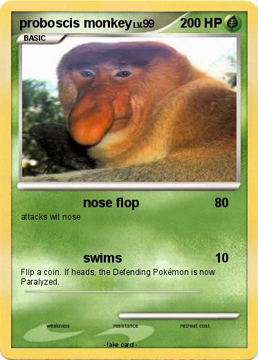 Pokemon proboscis monkey