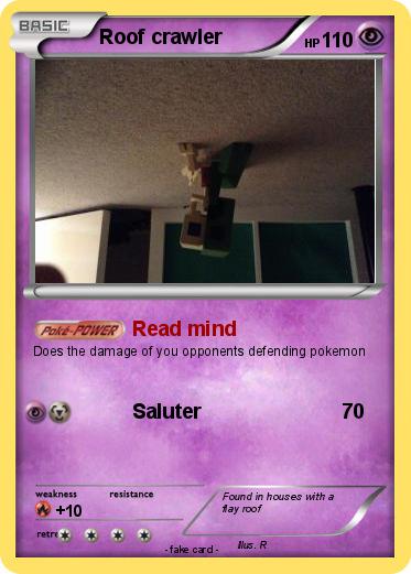 Pokemon Roof crawler