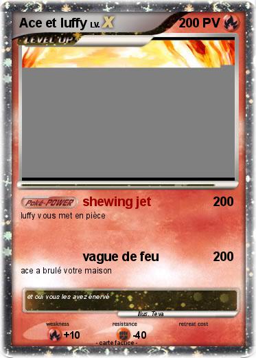 Pokemon Ace et luffy