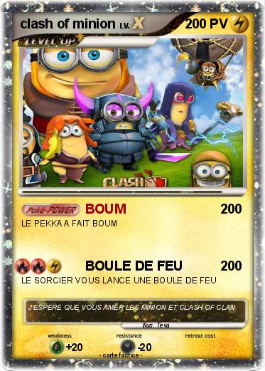 Pokemon clash of minion