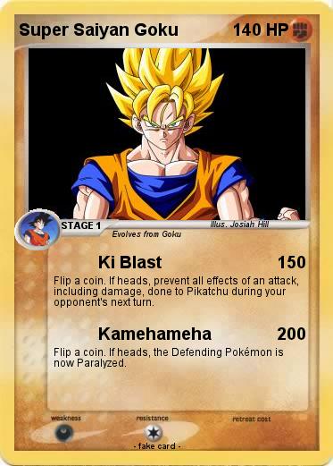 Pokemon Super Saiyan Goku