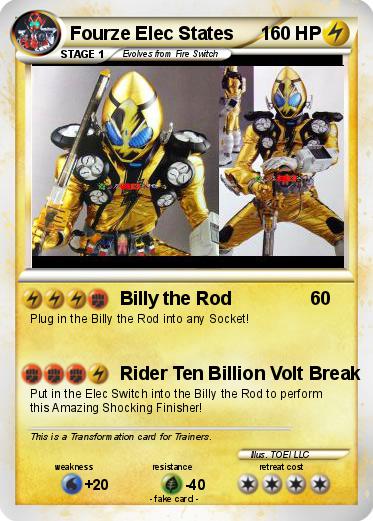 Pokemon Fourze Elec States