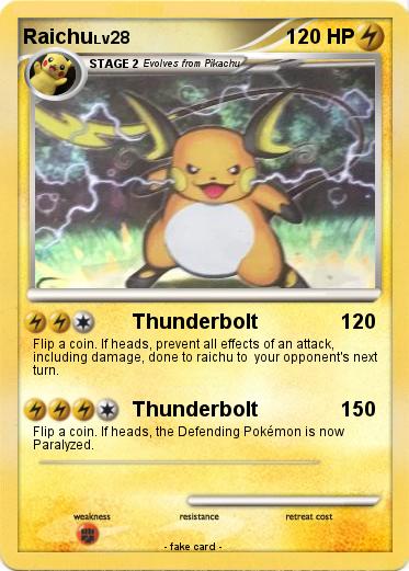 Pokemon Raichu