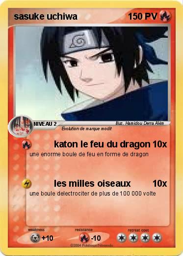 Pokemon sasuke uchiwa