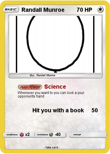 Pokemon Randall Munroe