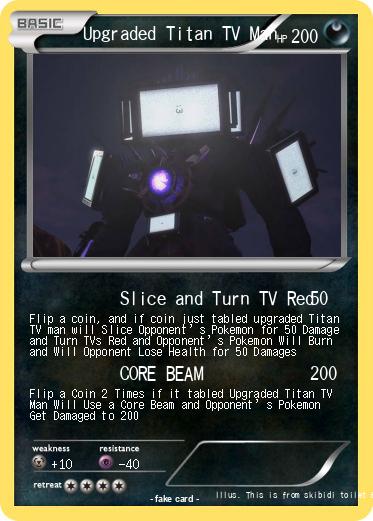 Pokemon Upgraded Titan TV Man