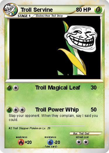Pokemon Troll Servine