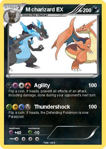 Pokemon M charizard EX