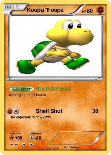 Pokemon Koopa Troopa