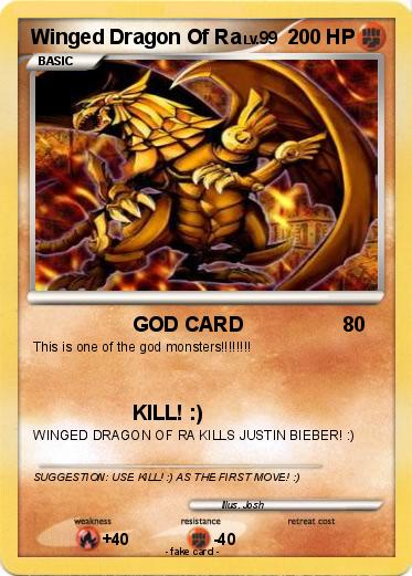 Pokemon Winged Dragon Of Ra