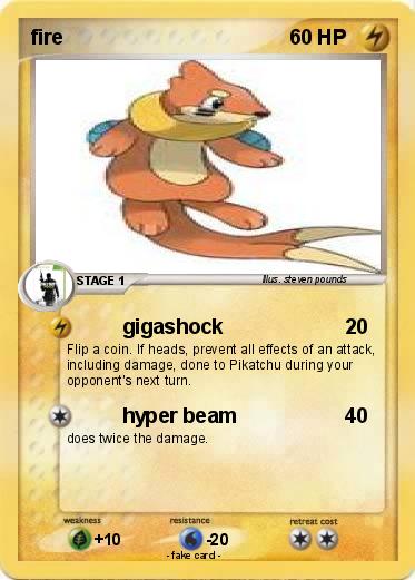 Pokemon fire