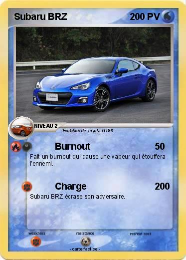 Pokemon Subaru BRZ