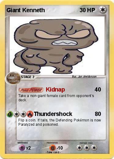 Pokemon Giant Kenneth