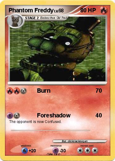 Pokemon Phantom Freddy