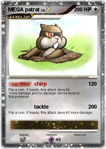 Pokemon MEGA patrat