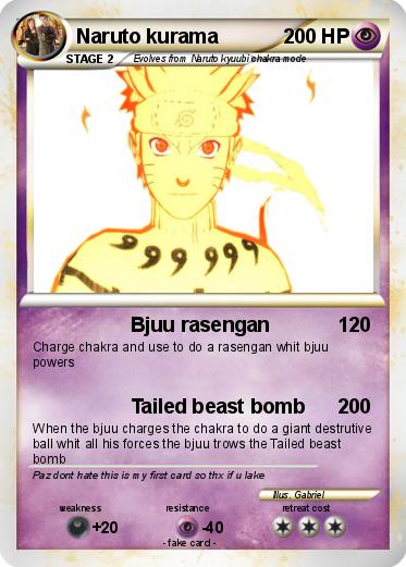 Pokemon Naruto kurama