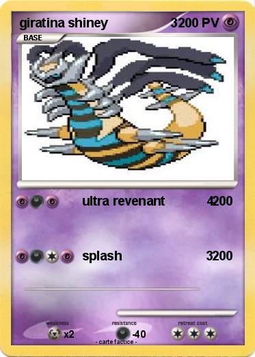 Pokemon giratina shiney                  3
