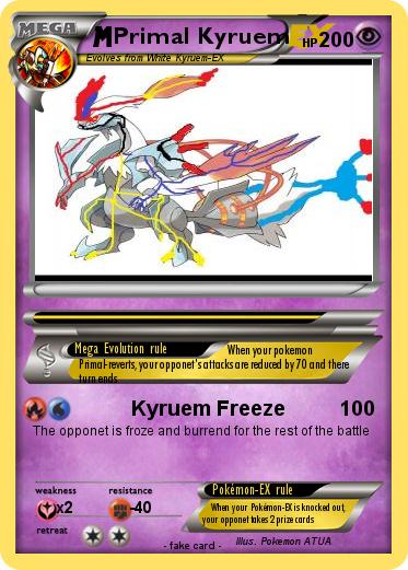 Pokemon Primal Kyruem