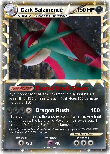 Pokemon Dark Salamence