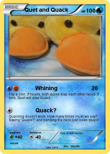 Pokemon Quet and Quack
