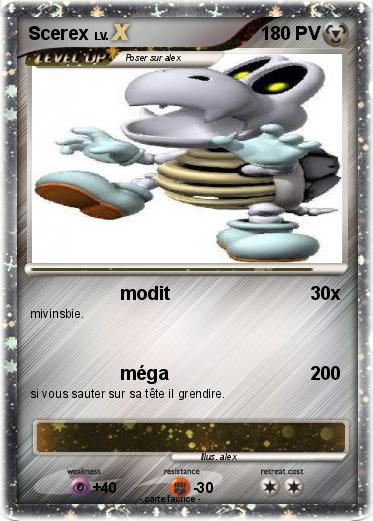 Pokemon Scerex