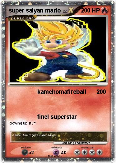 Pokemon super saiyan mario