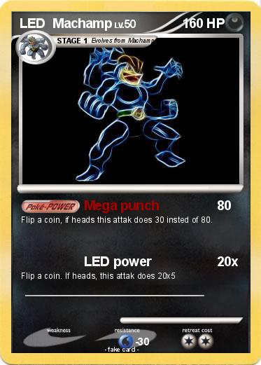 Pokemon LED  Machamp