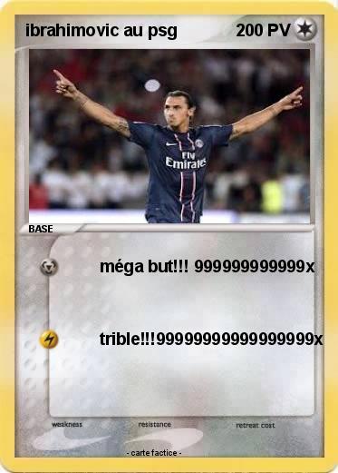 Pokemon ibrahimovic au psg