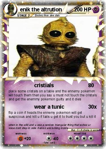 Pokemon enik the altrution