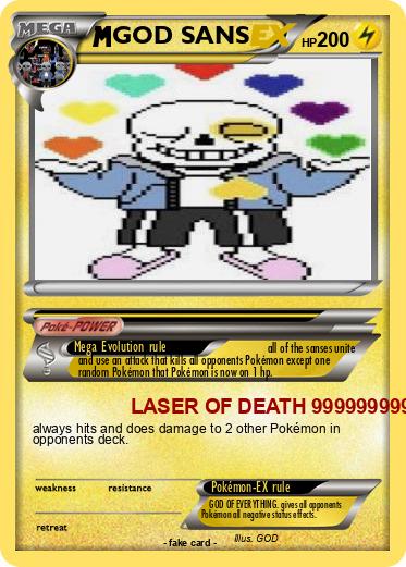 Pokemon GOD SANS