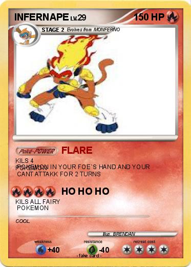 Pokemon INFERNAPE