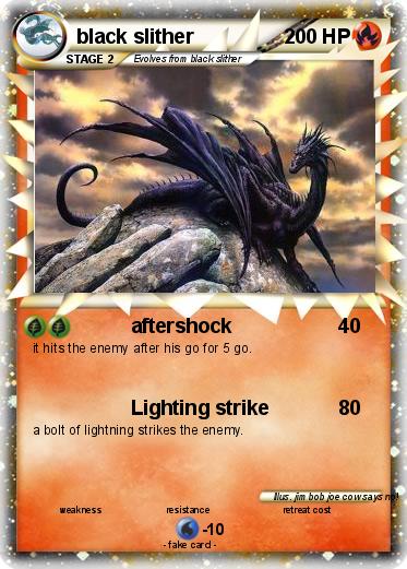 Pokemon black slither