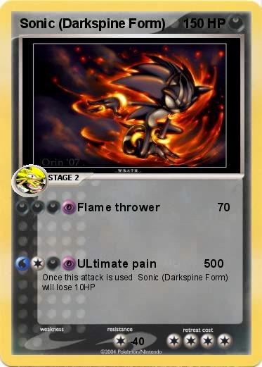 Pokemon Sonic (Darkspine Form)