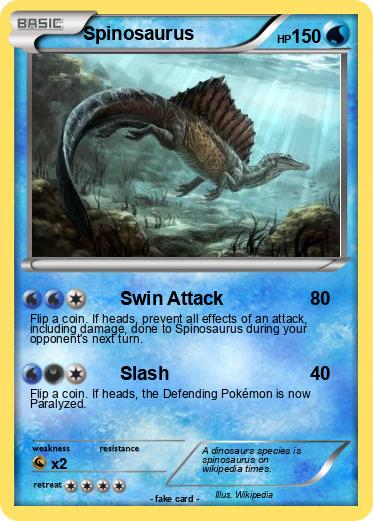 Pokemon Spinosaurus