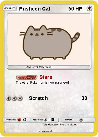 Pokemon Pusheen Cat